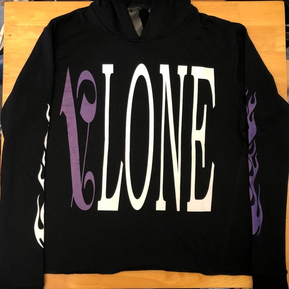 vlone palm angels hoodie purple